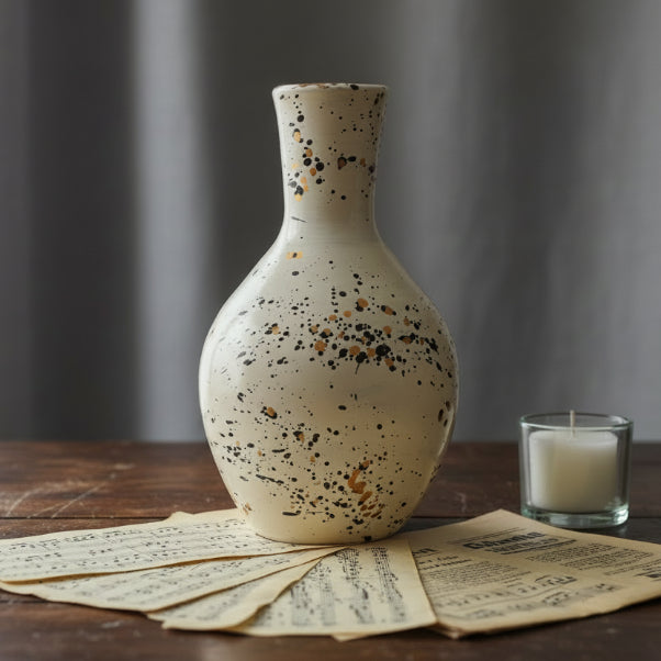 Manor Flask - Ivory Studio Vase Trendy Home