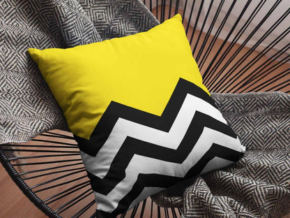 Printed - Lisbon Yellow Cushion Cover Trendy Home