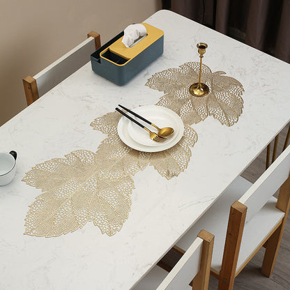Pvc - Maple Leaf Table Runner Trendy Home