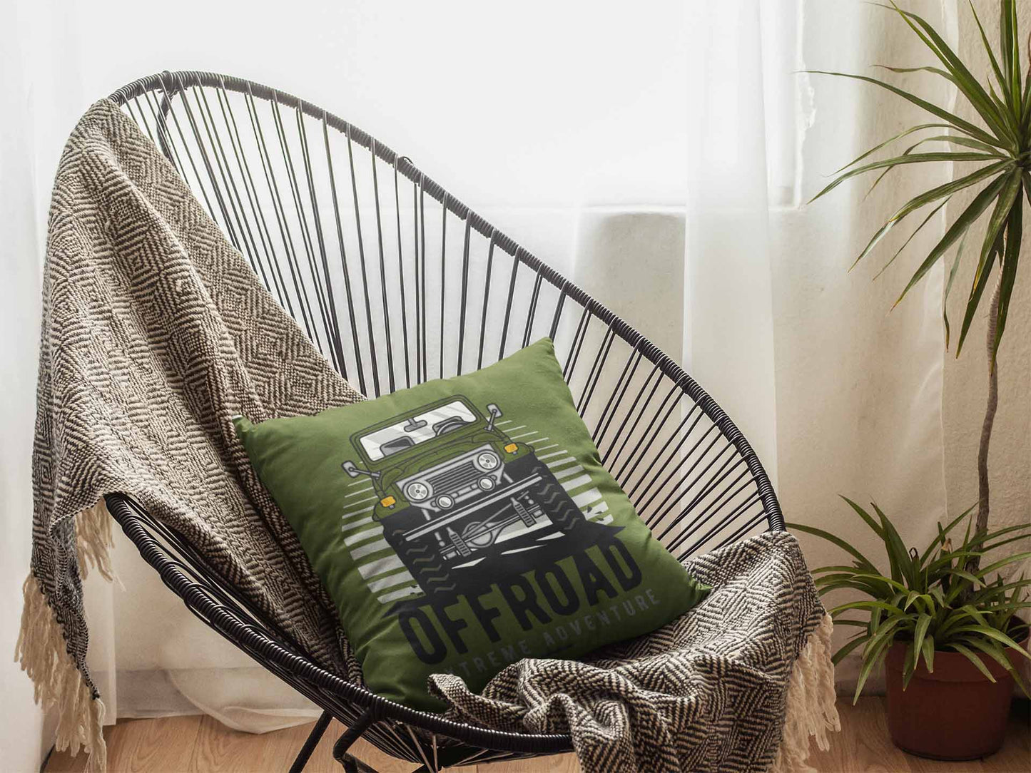 OFF Road Toyota FJ40 Cushion Cover Trendy Home