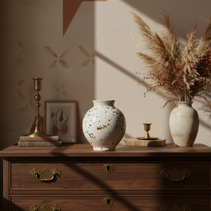 Belly Jar - Ivory Studio Vase Trendy Home