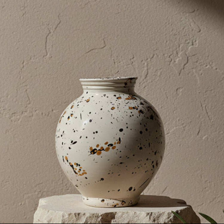 Belly Jar - Ivory Studio Vase