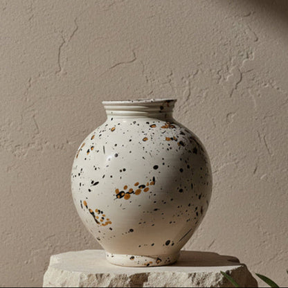 Belly Jar - Ivory Studio Vase