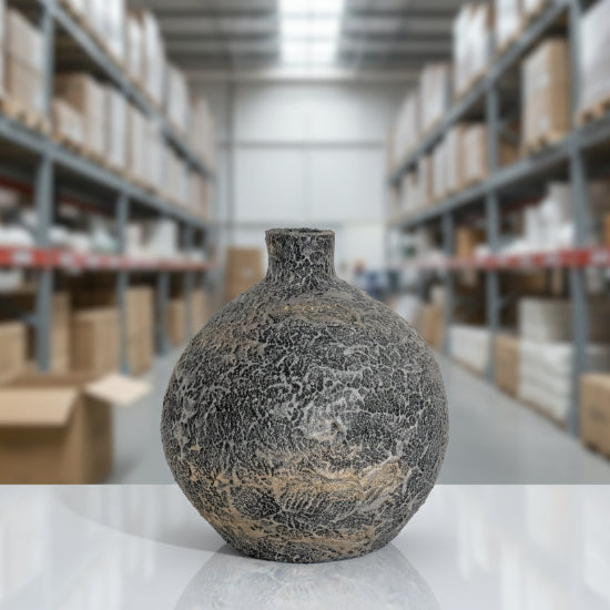 Moon Jar - Graphite Studio Vase Trendy Home