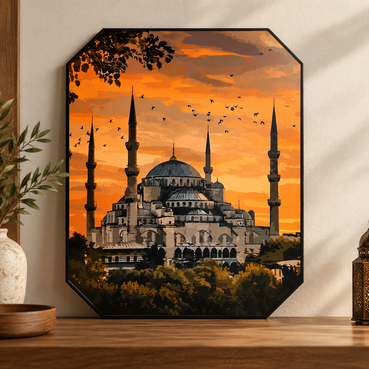 Mosque Art Portrait
