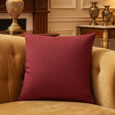 Fine Jute - Plum Cushion Cover Trendy Home