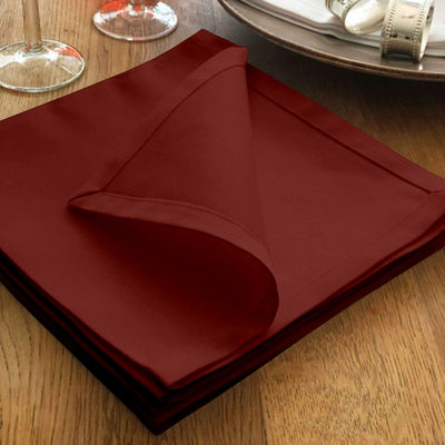 Oxblood Red Table Napkin Trendy Home