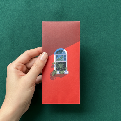 Sleepy Red Envelope Trendy Home