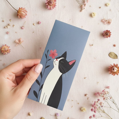 Tuxedo Cat Envelope Trendy Home