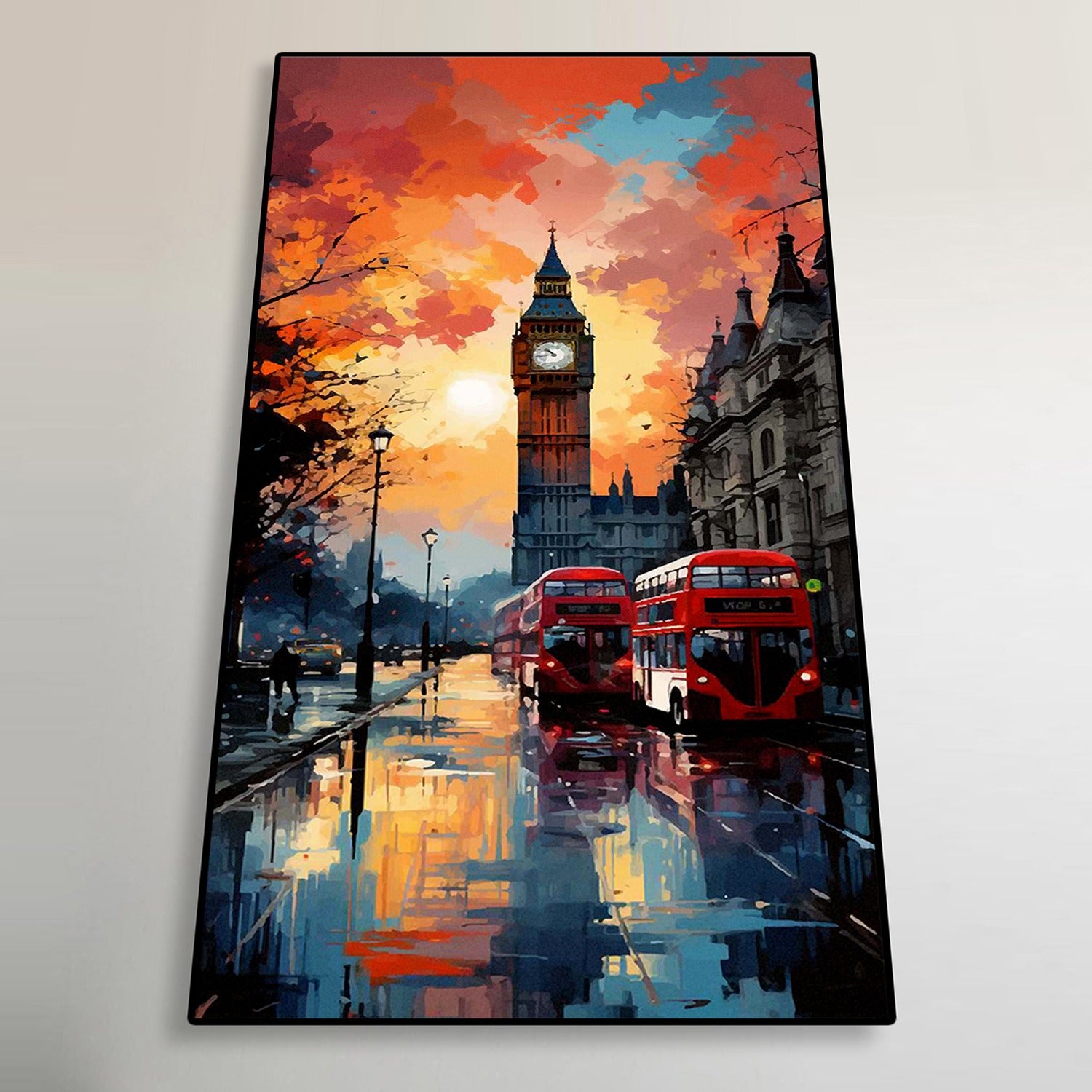 Big Ben Art Portrait trendy home