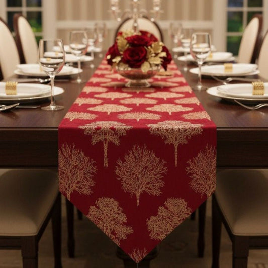 Shanghai - Ruby Table Runner Trendy Home