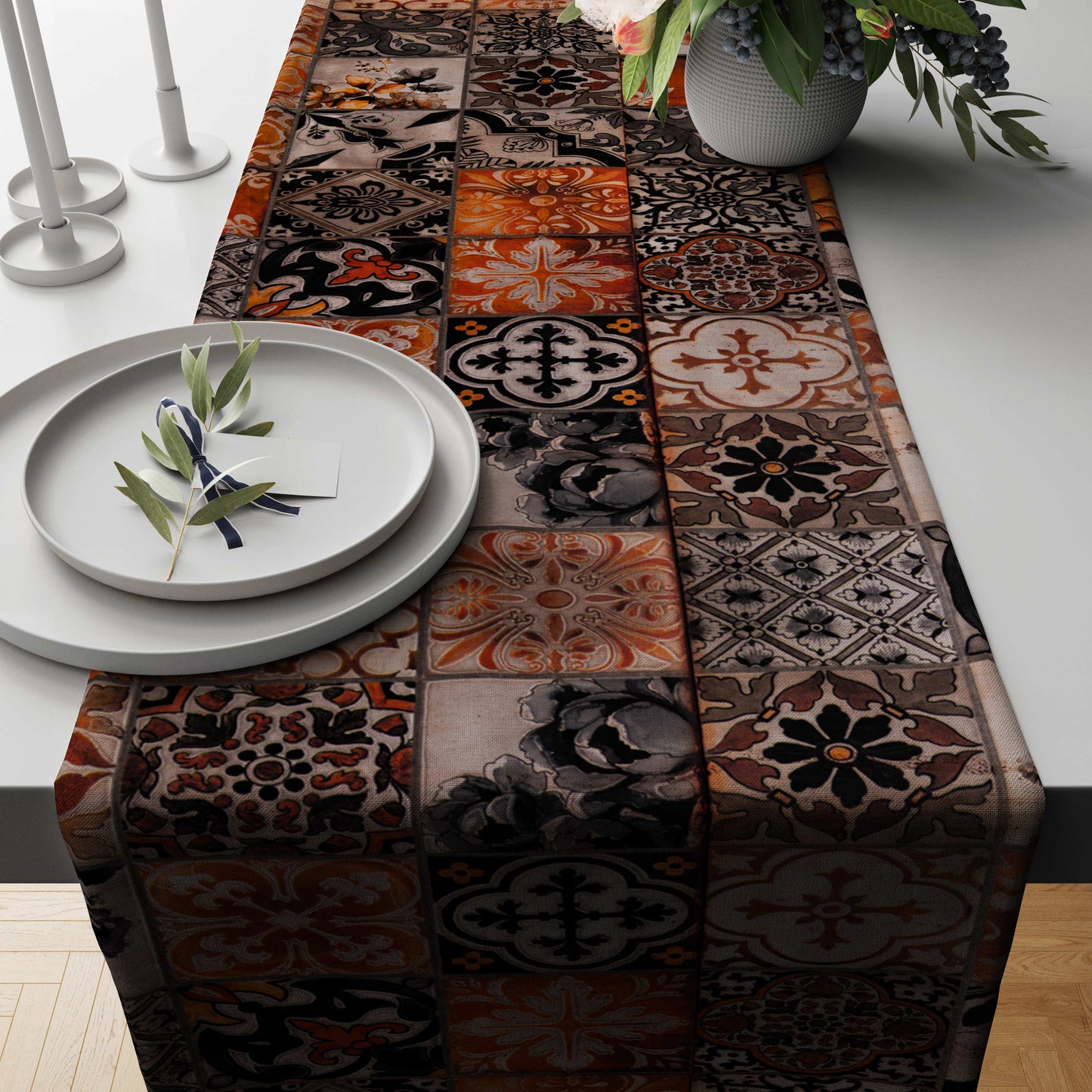Printed - Urban Table Runner Trendy Home